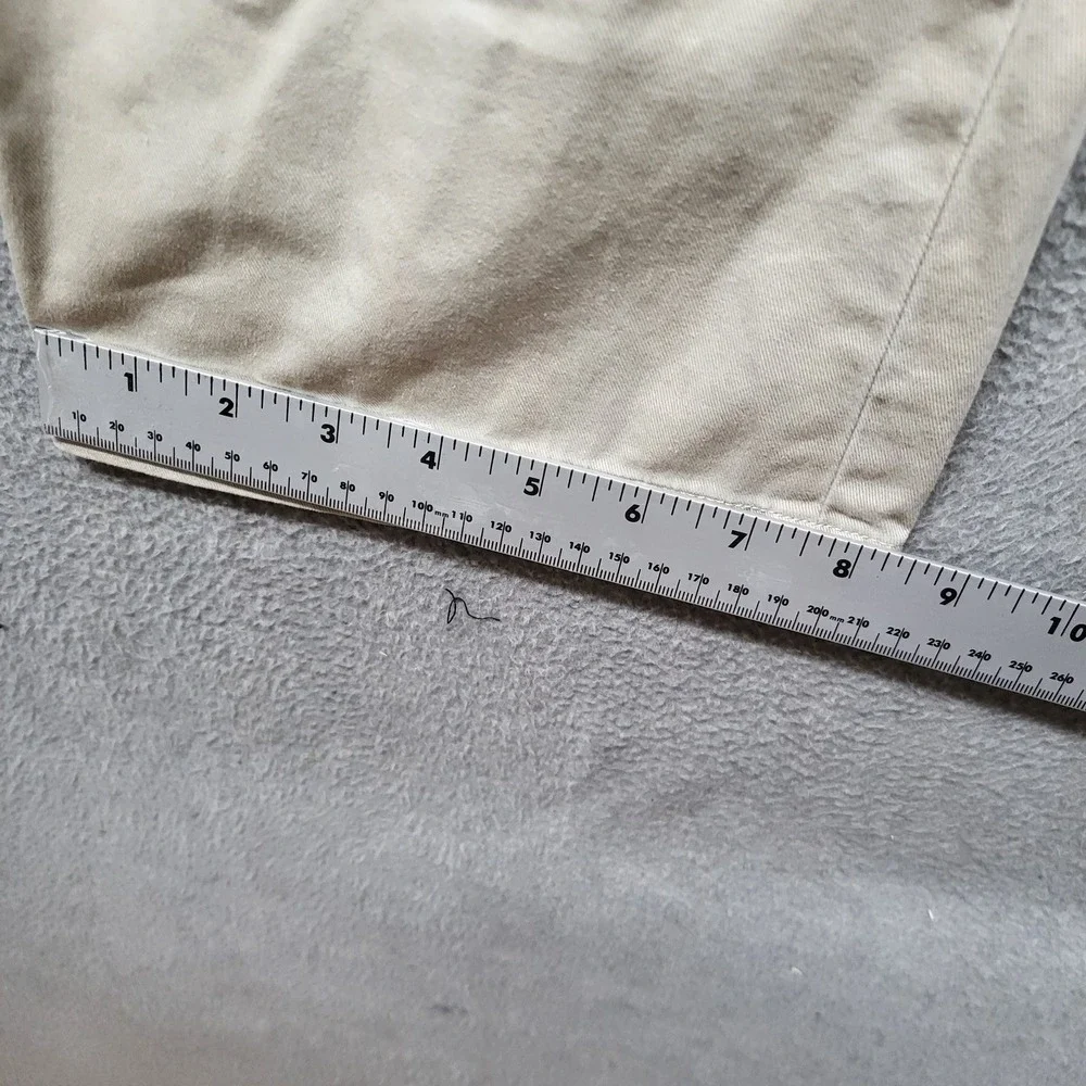 Polo‎ Ralph Lauren Men Pants 34X34 Beige Chino Twill Button 34